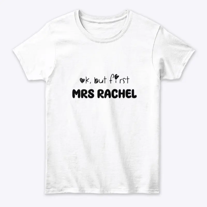 Ok but first Mrs Rachel 